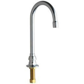 Faucet Spout Rigid/Swing Gooseneck with Softflo Aerator Polished Chrome 10-3/4 x 5-1/4 Inch 2.2GPM