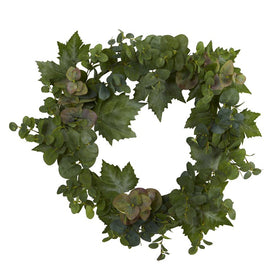 24" Grape Leaf Wreath