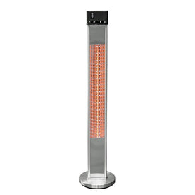 Freestanding Infrared Electric Outdoor Heater with Remote