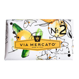 Via Mercato Bar Soap No. 2 - Green Tea & White Musk