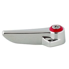 Handle Metal 1 Lever with Red Index/Screw Chrome Plated for Compression/Ceramic Cartridges