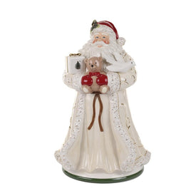 Spode Christmas Tree Gold Figural Collection Large Santa Cookie Jar