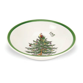 Spode Christmas Tree Cereal/Oatmeal Bowls Set of 4