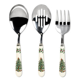 Spode Christmas Tree 3-piece Cutlery Set