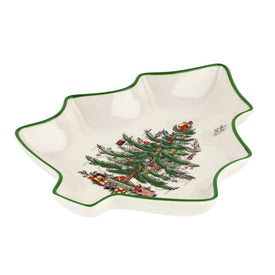 Spode Christmas Tree-Shaped Dish