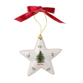 Spode Christmas Tree Star Ornament