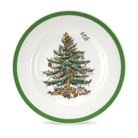 Spode Christmas Tree Bread & Butter Plates Set of 4