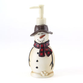 Snowmen Gathering Soap/Lotion Pump Dispenser