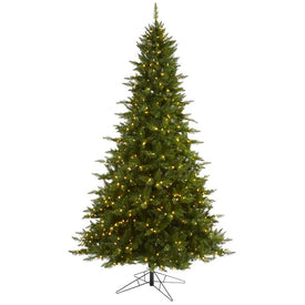 9' Vermont Spruce Artificial Christmas Tree with 850 Warm White (Multifunction LED Lights with Instant Connect Technology and 1984 Bendable Branches