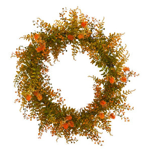 W1127 Decor/Faux Florals/Wreaths & Garlands