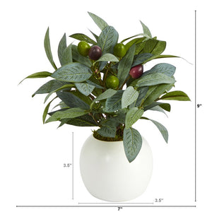 P1494-WH Decor/Faux Florals/Plants & Trees