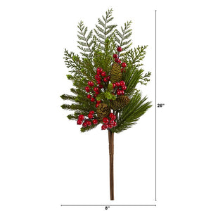 6287-S3 Holiday/Christmas/Christmas Artificial Flowers and Arrangements