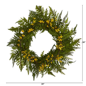 W1006 Decor/Faux Florals/Wreaths & Garlands
