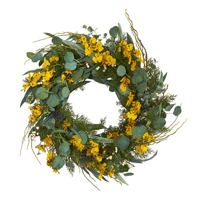 Product Image: W1032-YL Decor/Faux Florals/Wreaths & Garlands