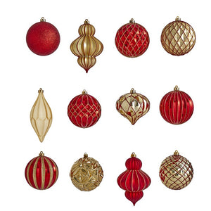 D1004-RD Holiday/Christmas/Christmas Ornaments and Tree Toppers
