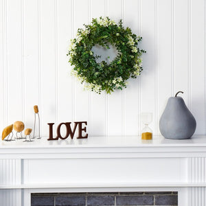 W1007 Decor/Faux Florals/Wreaths & Garlands