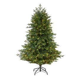 5' Wyoming Spruce Artificial Christmas Tree with 300 Clear LED Lights and 773 Bendable Branches