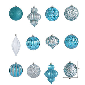 D1004-BL Holiday/Christmas/Christmas Ornaments and Tree Toppers