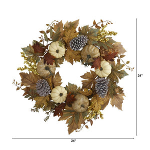 4655 Decor/Faux Florals/Wreaths & Garlands