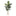 69" Kentia Artificial Palm Tree in White Planter with Stand