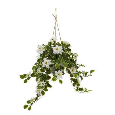 Product Image: P1344-WH Holiday/Christmas/Christmas Artificial Flowers and Arrangements