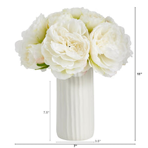 A1428-WH Decor/Faux Florals/Floral Arrangements