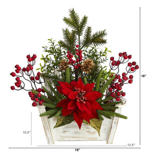 A1410 Holiday/Christmas/Christmas Artificial Flowers and Arrangements