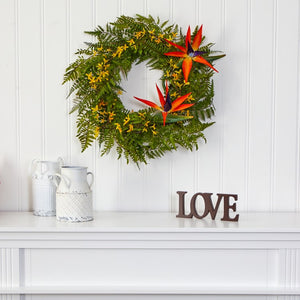 W1015 Decor/Faux Florals/Wreaths & Garlands