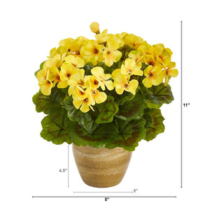 P1442-YL Decor/Faux Florals/Plants & Trees