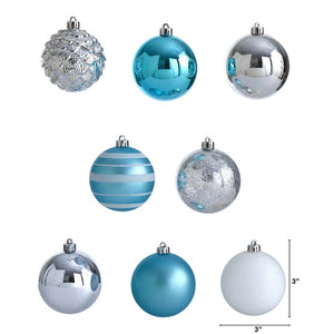 D1001-BL Holiday/Christmas/Christmas Ornaments and Tree Toppers