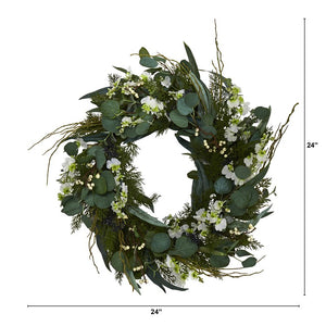 W1032-GR Holiday/Christmas/Christmas Wreaths & Garlands & Swags