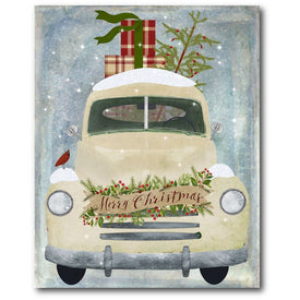 Pickup Christmas 16" x 20" Gallery-wrapped Canvas Wall Art