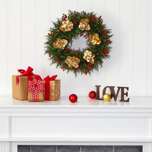 W1020 Holiday/Christmas/Christmas Wreaths & Garlands & Swags