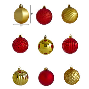 D1002-RD Holiday/Christmas/Christmas Ornaments and Tree Toppers
