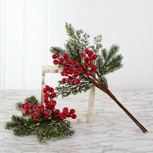 6285-S4 Holiday/Christmas/Christmas Artificial Flowers and Arrangements