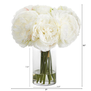 A1429-WH Decor/Faux Florals/Floral Arrangements