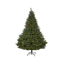 8' Northern Rocky Spruce Artificial Christmas Tree with 500 Clear Lights and 1948 Bendable Branches