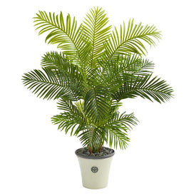 62" Hawaii Palm Artificial Tree in Decorative Planter