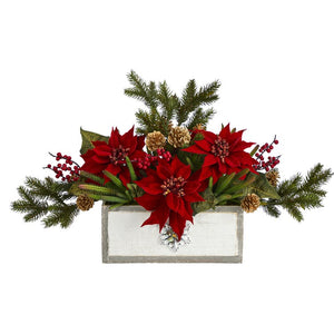 A1390 Holiday/Christmas/Christmas Artificial Flowers and Arrangements