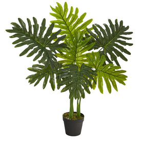 3' Philodendron Artificial Plant (Real Touch