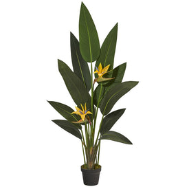 4.5' Bird of Paradise Artificial Plant (Real Touch