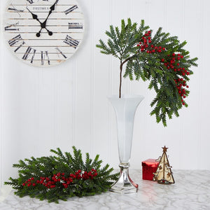 6286-S3 Holiday/Christmas/Christmas Artificial Flowers and Arrangements