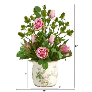 A1394 Decor/Faux Florals/Floral Arrangements