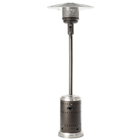 Ash And Stainless Steel Finish Patio Heater