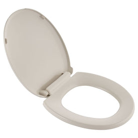 Cardiff Slow-Close Round-Front Toilet Seat with Lid