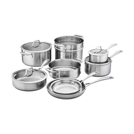Spirit 3-Ply 12-Piece Stainless Steel Cookware Set