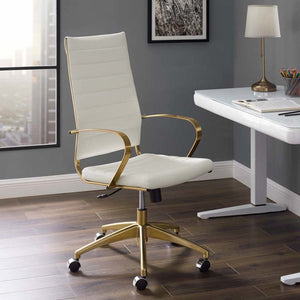 EEI-3417-GLD-WHI Decor/Furniture & Rugs/Chairs