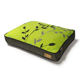 Original Greenery Rectangular Pet Bed - Green - Large