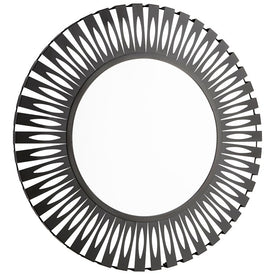 Sun Dial Round Wall Mirror