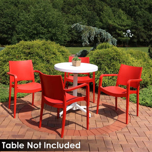 TLA-155-4PK Outdoor/Patio Furniture/Outdoor Chairs